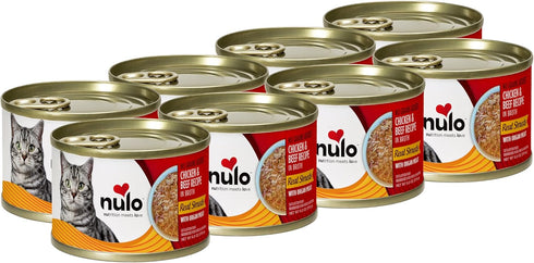 Nulo Real Shreds with Organ Meat Wet Canned Cat Food, Chicken &