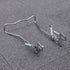 Garneck Bike Kickstand - Double Leg Stand Metal Display Stand for Road Mountain Bike