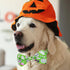 2023 NEW Halloween Holiday Dog Collar with Bow Tie for Boys and Girls, Suitable for Small Medium Large Dogs