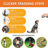 Dog Training Clicker, Pet Training Tool with Wrist Strap for Dogs, Cats, and Puppies
