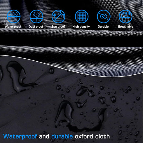 Cover(2 Pack),High Cover,W18xD20xH14,Outdoor Boat Folding Seat Density Waterproof Captain's Chair Durable Fishing Chair