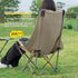 Backpacking Whitsunday Camping Chair,Compact Outdoor Chair,High Back Portable Folding Moon Chair for Heavy People,Beach