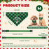 Valentines Day Dog Bandana with Unique Quick-Release Buckle and Retractable Design,Triangle Reversible Bibs Breed