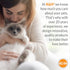 K&H Pet Products Mother's Heartbeat Plush Kitten Calming Toy, 6 Inch Heart Pillow for Red Kittens