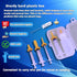 50ml Set Newborn Pet Feeding Kit, Nursing Bottle & Syringe for Puppies, Kittens, Rabbits, Squirrels BPA-Free Silicone