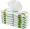 Pogi's Dog Grooming Wipes Travel Packs - 120 Hypoallergenic Wipes for Cleaning & Deodorizing Dogs, Green Tea Scent