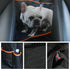 Hammock Amazon Basics Dog Car Seat Cover for Back Seat, Scratch-Resistant Nonslip with Side Flaps and Seatbelt Openings