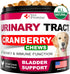 Dog UTI Treatment, Cranberry Supplement for Bladder Control, Urinary Tract Infection Medicine for Dogs, Multivitamin