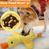 ZYBDP Yellow Duck Plush Dog Toys with Squeaks, Food Hiding Function & Interactive Play - Durable & Fun for Large