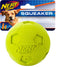 Nerf Dog 4in Soccer Squeak Ball, Green Dog Toy, Model Number: 2172