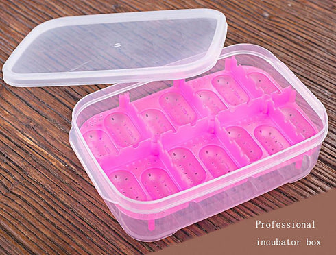 Reptile Breeding Box OMEM, Lizard Incubation Box, Suitable for Hatching Snake, Lizards, Reptiles, Black
