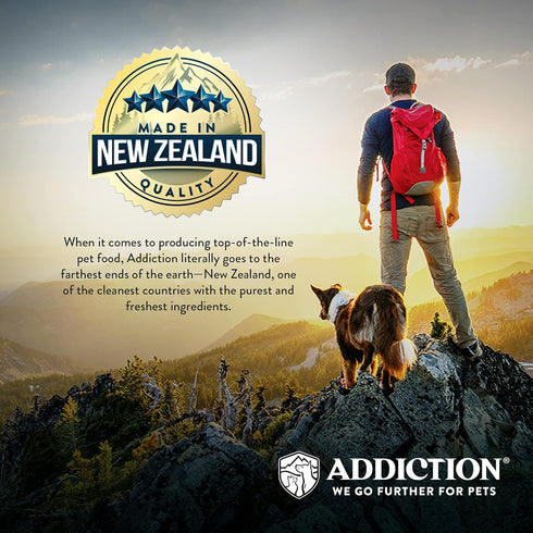 Perfect Summer Brushtail Raw Alternative Dog Food by Addiction, 2 lb - Gently Air-Dried Complete Meal or Topper