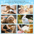 7-in-1 Trimmers,Dog Pet Grooming KitCat Brush,Dog Brush for Shedding,Double-Sided Flea Comb,Dog Nail Bath Suppliesfor