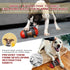 Adjustable Dog Food Puzzle Toy: Treat Dispensing, Slow Feeder, Interactive Chase Training Toy for All Dog Sizes