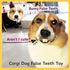 Tiosen 2Pcs Funny Dog Silicone Dentures, Dog Toys,Funny Teeth Braces, Dog Christmas Costume Suitable Dog Chew Toys Pet