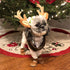 FLAdorepet Pet Cat Dog Elk Antler Deer Horn Headband for Halloween Christmas Dog Costume Outfits