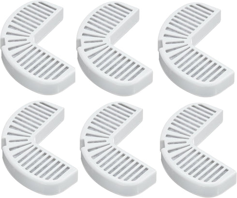 Pioneer Pet Replacement Filters for Ceramic and Stainless Steel Fountains, 6 Filters