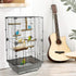 Bird Perches, 6pcs Natural Wood Stand Branches, Chewing Stick Accessories for Parakeet Lovebirds