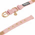 Blueberry Pet Sparkling Rhinestone Adjustable Dog Collar, Baby Pink, Neck 9-12.5", for Small Breed Dogs