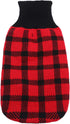 Turtleneck Dog Argyle Sweater for Medium Dogs
