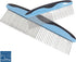 Dog Grooming Comb Set - 2 Pack with Stainless Steel Teeth, Comfort Grip Handle, Large and Small Pet Combs