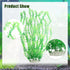 Large Aquarium Plastic Plants, Tall Aquarium Plants, Big Aquarium Plastic Plants for Fish Tanks Decor, 20.47" Height (Green, 2pcs)