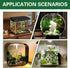 12 Pack Anti-Floating Ceramic Aquarium Plant Rings, Fixed Rings for Fish Tank Accessories