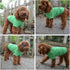 Lovelonglong Pet Clothing - Dog Costumes Basic Blank T-Shirt Tee for Small Dogs (Green, M)