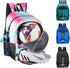 Youth Soccer Bag - Soccer Backpack for Football, Volleyball, Basketball with Ball Compartment and Holder