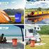 5 PAHTTO Bucket Toilet Seat, Portable Toilet Seat for Gal Buckets, Camping Toilet Seat, Snap-on Toilet Seat