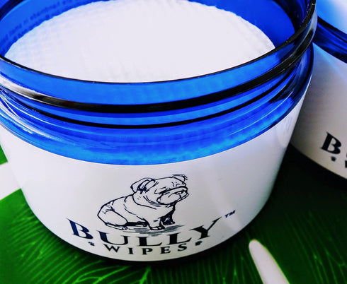 Bully Wipes - Bulldog Wrinkle Wipes, All Natural Organic Formula, Refreshing Botanical Scent, Safe for Eyes, Ears,