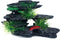 J-star Medium Fish Tank Decorations, Aquarium Rock Mountain View, Landscape Ornament Resin Decoration for Aquariums
