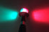 Pactrade Marine Boat Bi-Color Navigation Bow Light, Red and Green Pole Light, 12 Inches with 2-Pin Removable Plug in