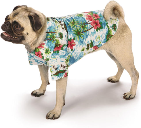 Hawaiian Breeze Camp Shirt for Dogs, Small 12"