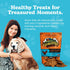 Wild Meadow Farms Classic Chicken Bites, Grain-Free Soft Jerky Treats for Dogs, 3.5 Ounce Pouch, All-Natural, Ideal for