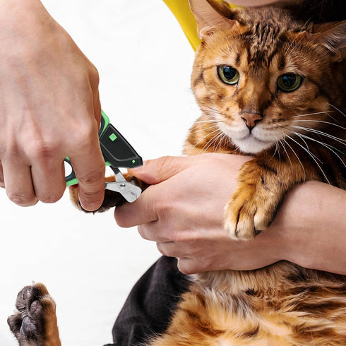 Trimmer, Trimmer Mr. Pen- Cat Nail Clipper with Adjustable LED Light, Green Cat Nail Cat Claw Clippers, Cat Clippers