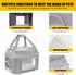 Backpack 20 lbs, Large Cat Carrier Soft Side Pet Carrier for Kitten Puppy Collapsible Travel Small Dog Carrier TSA