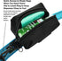 Wagtime Club Poop Bag Dispenser (Black) - Quick Waste Dispenser with Improved Design & 1 Free Roll