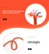 Nice C Static Climbing Rope, Rescue Rope, Rock Climbing Rope with Carry Bag (Orange, 10M/32ft)