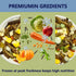 4 oz Hermit Crab Food, Buffet Blend Mix with Mealworms, Black Soldier Fly Larvae and vegetables, Buffet Blend