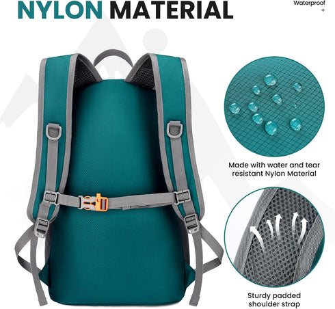 Venture Pal 35L Ultralight Packable Travel Backpack, Foldable Camping and Hiking Daypack