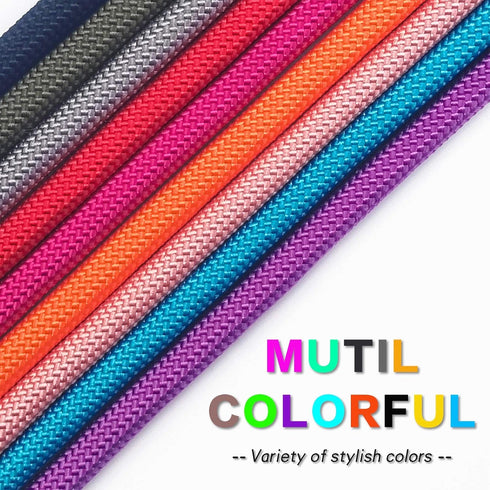 Strong Slip Rope Dog Training Leash (5ft), Heavy Duty Braided Nylon Lead with Padded Handle for Medium Large Dogs