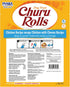 INABA Churu Rolls for Dogs, Grain-Free, Soft Baked Chicken Wrapped Treats, 48 Stick Treats Total
