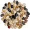 6 Pound Pebbles, 1-3cm Pea Gravel River Rocks for Indoor Plants and Fish Tank Aquariums