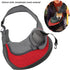 Pet Dog Sling Carrier Portable Wearresistant Puppy Carrier Bag with Breathable Mesh Pet Carry Bag for Dogs Suitable for Traveling Outdoor Adjustable Strap(Big)