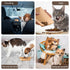 Disposable Pet Bowls, 50 Pcs Lightweight and Portable for Cats and Dogs, Easy to Carry and Store