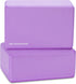Signature Fitness Set of 2 High Density Yoga Blocks, 9"x6"x4" Each, Pair, Multiple Colors by Signature Fitness