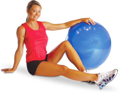 Tone Fitness Stability Ball/Exercise Ball | Exercise Equipment by Tone Fitness