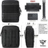 WYNEX Tactical Molle Admin Pouch, Utility EDC Organizer, Double Layer Design Medical EMT Attachment Bag