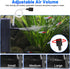 Aquarium Filter for Small Betta Fish Tank, 4-in-1 Adjustable Internal Filter for 5-15 Gallon